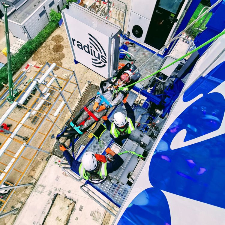 Tower Crane Rescue Training