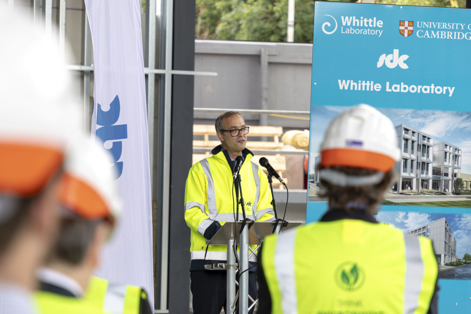 Whittle Laboratory Topping Out